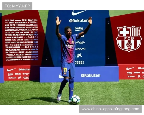 巴萨登贝莱速度突破后点抽射建功，闪耀诺坎普